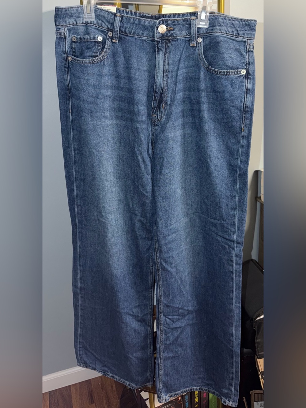 Womenβs AERO High Rise Wide Leg Jeans